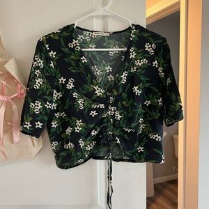 Marine Layer Floral Top, Size L, Like New